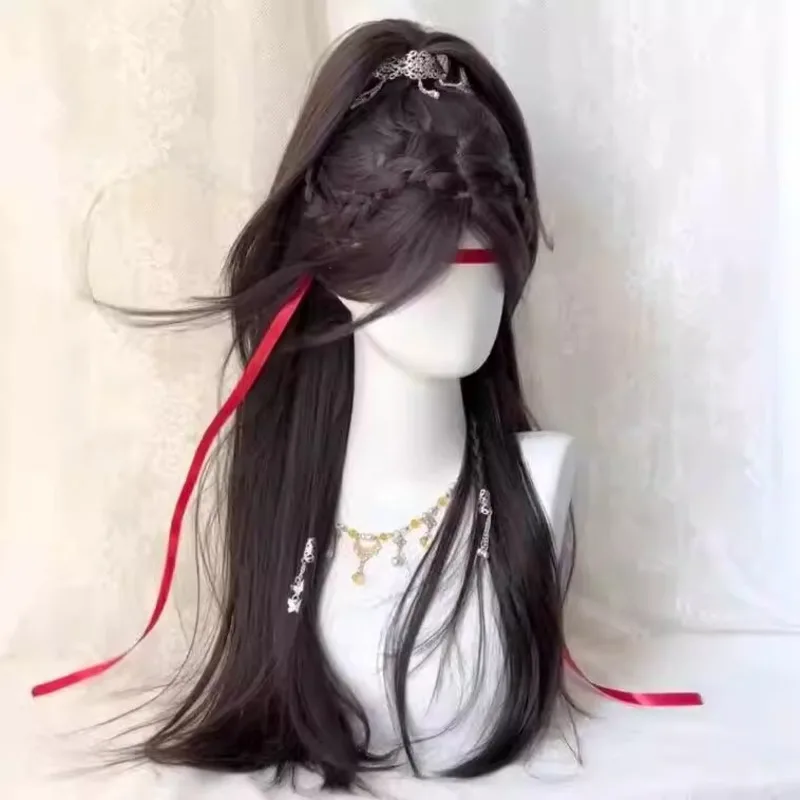 Heaven's Blessing Hairstyle Women's Ancient Clothes Chinese Ancient Clothes Chinese Clothes Versatile Whole Head Cover1
Heaven's Blessing Hairstyle Women's Ancient Clothes Chinese Ancient Clothes Chinese Clothes Versatile Whole Head Cover1