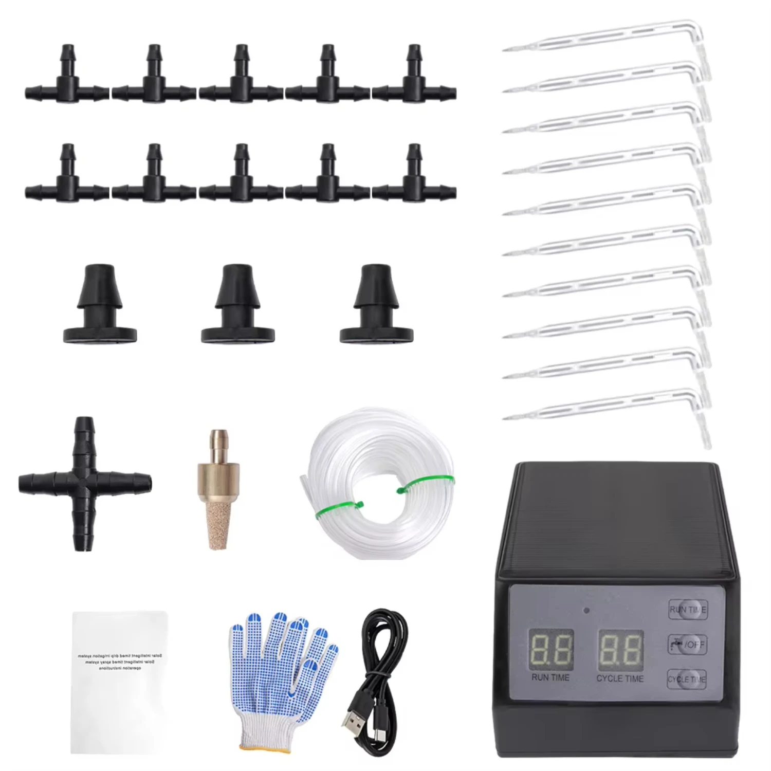 Solar Energy Equipment Hose Timers Water Saving Garden Irrigation Controller Automatic Watering System Irrigation Controller
Solar Energy Equipment Hose Timers Water Saving Garden Irrigation Controller Automatic Watering System Irrigation Controller
