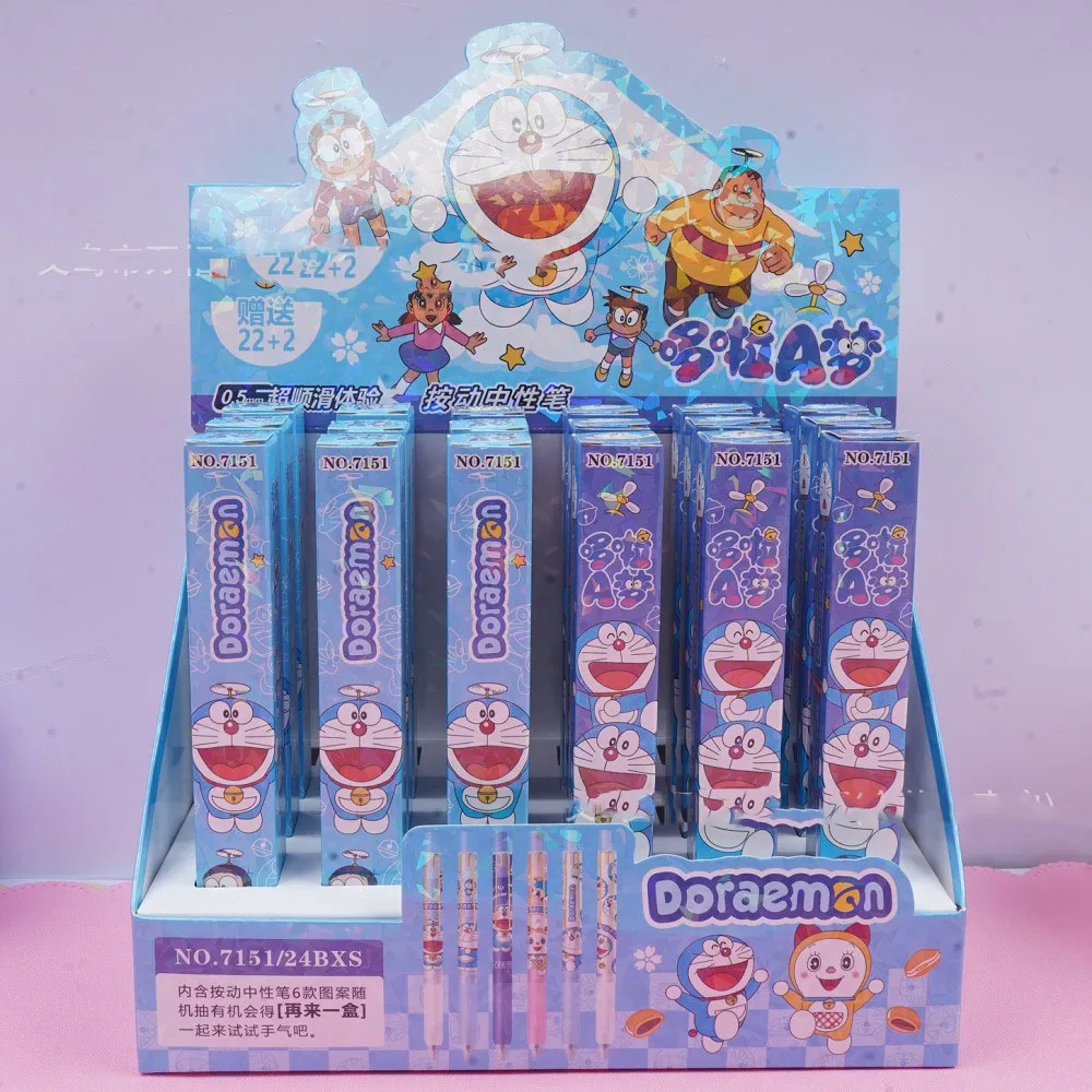 Новая креативная ручка Doraemon: милая мультяшная гелевая ручка для студентов, с уникальным дизайном, плавное письмо, быстросохнущая, 0.5 мм, черная
Новая креативная ручка Doraemon: милая мультяшная гелевая ручка для студентов, с уникальным дизайном, плавное письмо, быстросохнущая, 0.5 мм, черная
