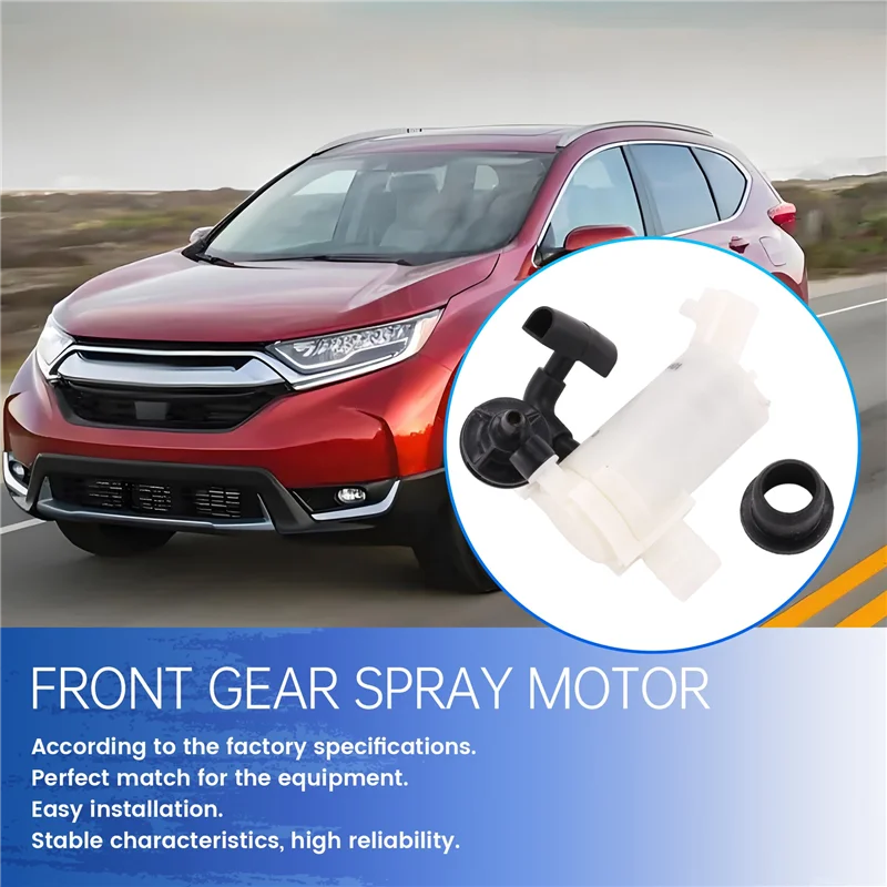 Windshield Washer Pump Washer Motor For Honda CR-V Odyssey Civic Fit 76846TF0003
Windshield Washer Pump Washer Motor For Honda CR-V Odyssey Civic Fit 76846TF0003
