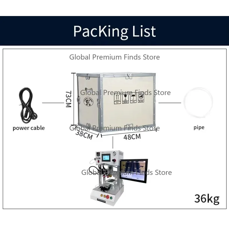 Mini ACF COF Flex Bonding Machine | PLC Bearing Core Components 220V for Phone LCD Repair (1 Year Warranty)
Mini ACF COF Flex Bonding Machine | PLC Bearing Core Components 220V for Phone LCD Repair (1 Year Warranty)