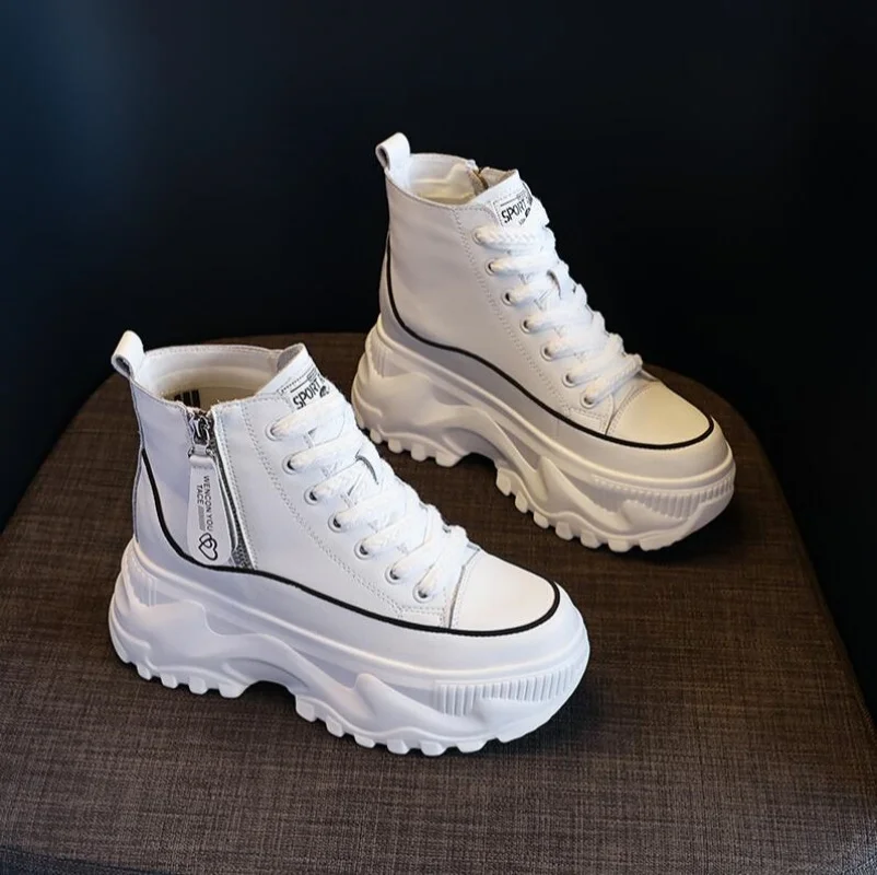 Women 8cm Boots Winter Warm Snow Boots Women Genuine Leather Ankle Boots Female Winter Shoes Botas Mujer Plush Woman Sneakers
Women 8cm Boots Winter Warm Snow Boots Women Genuine Leather Ankle Boots Female Winter Shoes Botas Mujer Plush Woman Sneakers