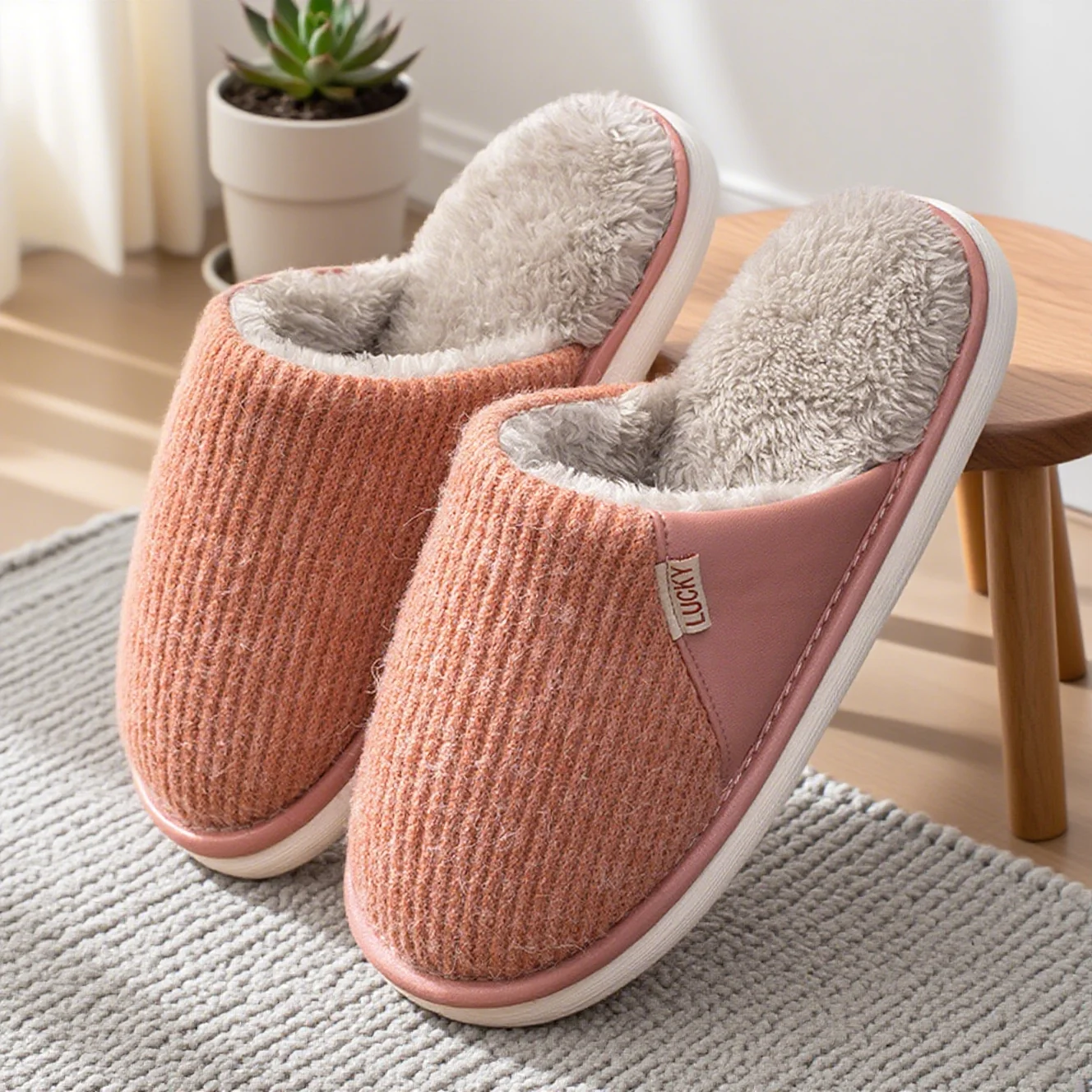 Зимние теплые тапочки, женские домашние нескользящие мягкие туфли, удобные домашние плюшевые тапочки на плоском каблуке для спальни, женская обувь для спальни
Зимние теплые тапочки, женские домашние нескользящие мягкие туфли, удобные домашние плюшевые тапочки на плоском каблуке для спальни, женская обувь для спальни