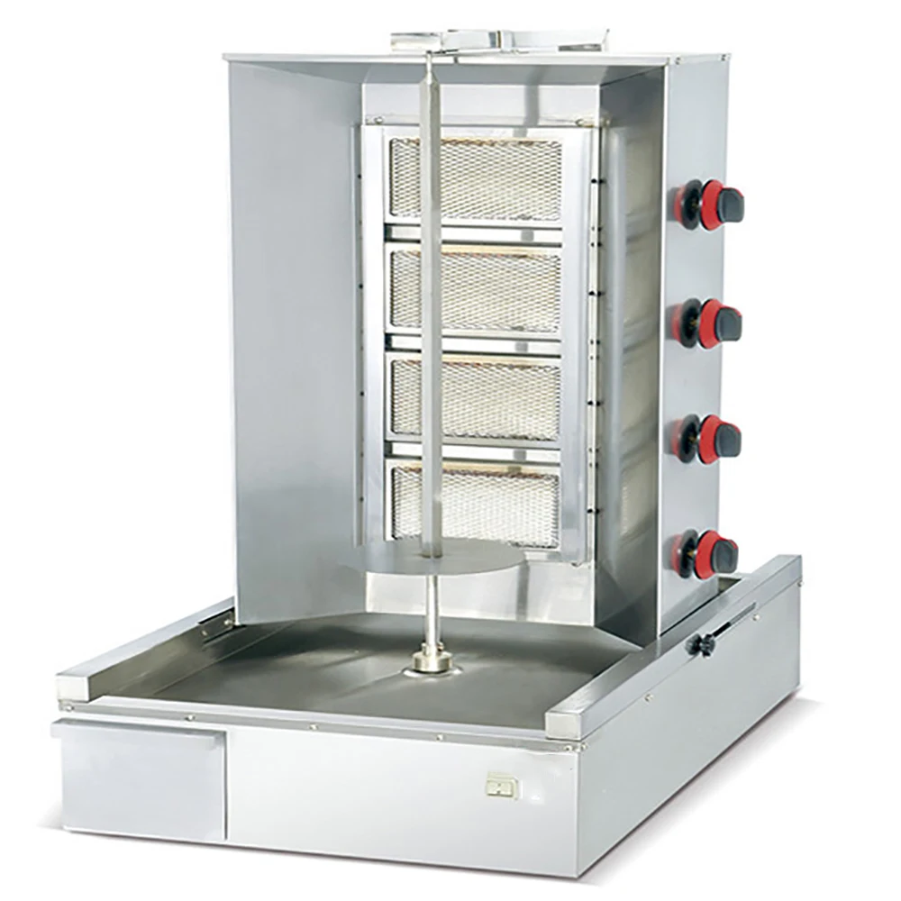 Hot Saling Commercial Gas/electric 4 Burners Shawarma Kebab Machine For Sale
Hot Saling Commercial Gas/electric 4 Burners Shawarma Kebab Machine For Sale