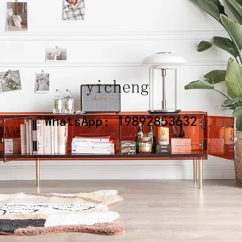 acrylic TV cabinet Nordic living room side cabinet Modern simple bedroom TV cabinet
acrylic TV cabinet Nordic living room side cabinet Modern simple bedroom TV cabinet