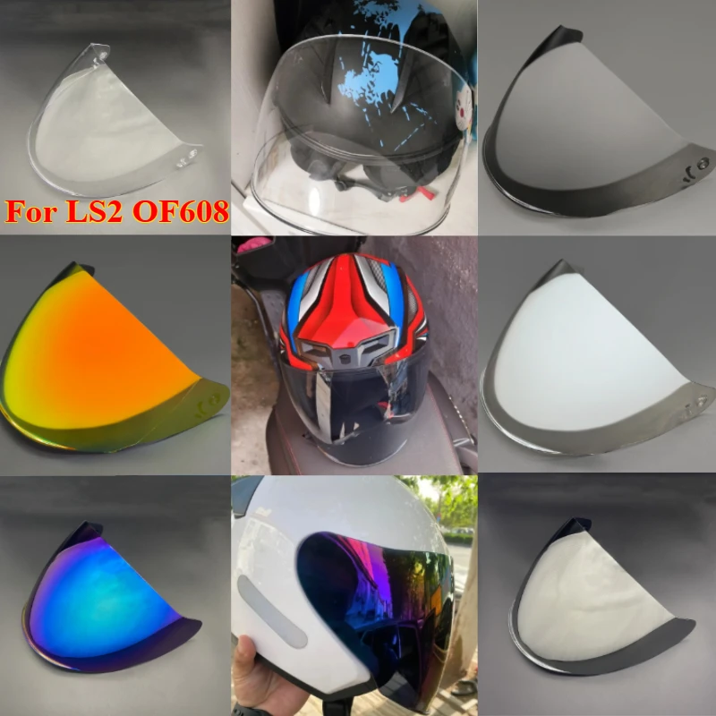 1PCS Motorcycle Helmet Lens for LS2 OF608 Helmet Visor Windshield Shield Glasses Visor Helmet Accessories
1PCS Motorcycle Helmet Lens for LS2 OF608 Helmet Visor Windshield Shield Glasses Visor Helmet Accessories