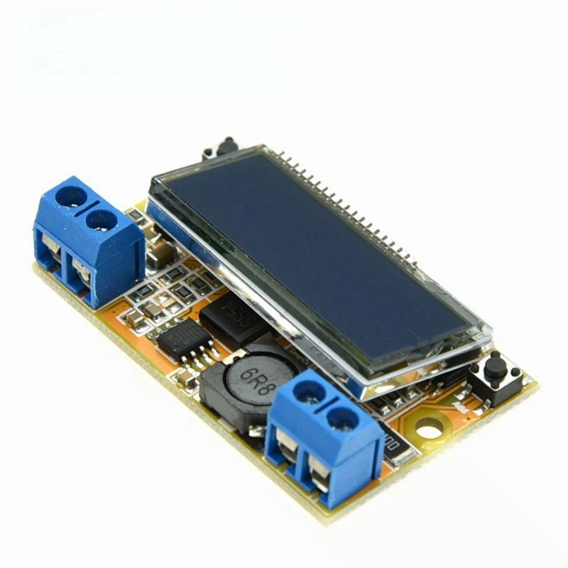 DC-DC Adjustable Step Down Power Supply Module LCD Dual Display Voltmeter Ammeter
DC-DC Adjustable Step Down Power Supply Module LCD Dual Display Voltmeter Ammeter