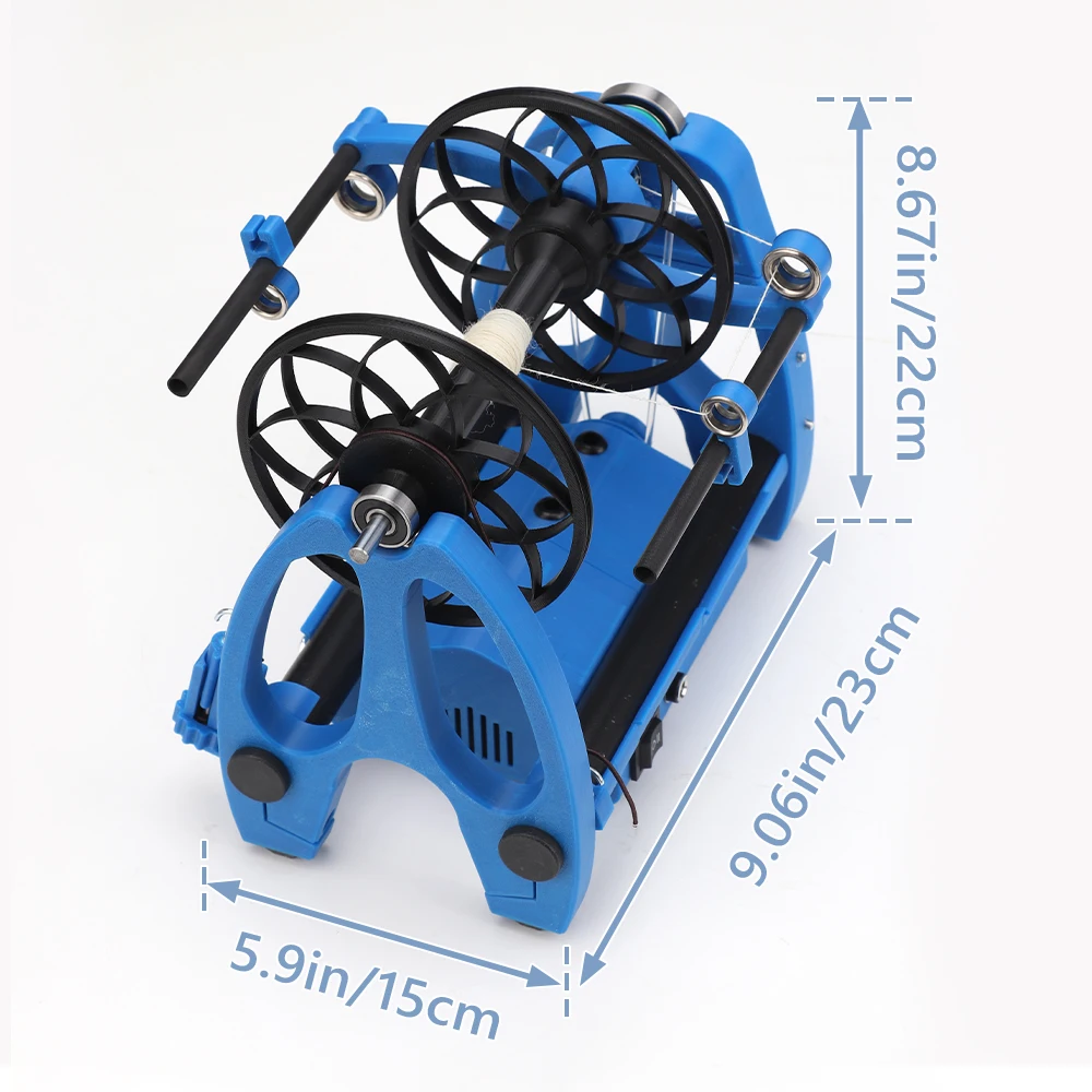 Electric Wool Winder 12V Mini Yarn Spinning Machine with Carbon Flywheel – For Wool Cotton Silk Fibers – Desktop Winding Tool fo
Electric Wool Winder 12V Mini Yarn Spinning Machine with Carbon Flywheel – For Wool Cotton Silk Fibers – Desktop Winding Tool fo