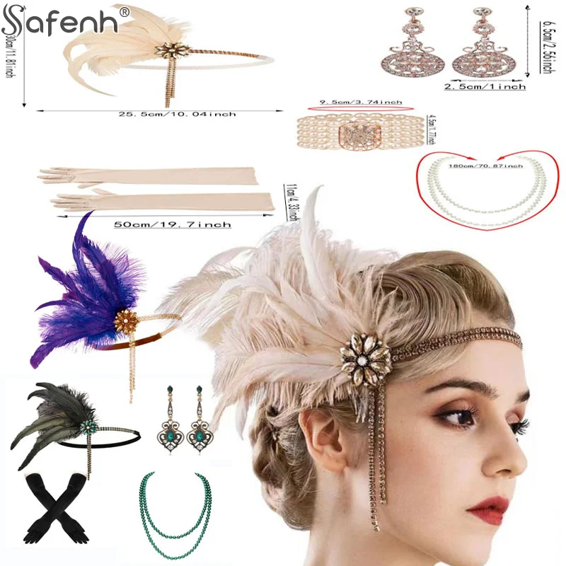 1920-е годы вечерние стразы жемчуг ободок для волос комплект ювелирных изделий винтажный головной убор серьги ожерелье браслет перчатки для женщин банкетный подарок
1920-е годы вечерние стразы жемчуг ободок для волос комплект ювелирных изделий винтажный головной убор серьги ожерелье браслет перчатки для женщин банкетный подарок