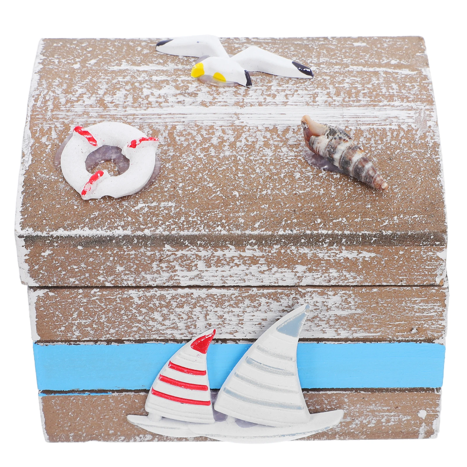 Ocean Style Small Wooden Storage Box Nautical Decorative Chest Beach House Retro Wood Treasure Jewelry Box Ocean Themed
Ocean Style Small Wooden Storage Box Nautical Decorative Chest Beach House Retro Wood Treasure Jewelry Box Ocean Themed