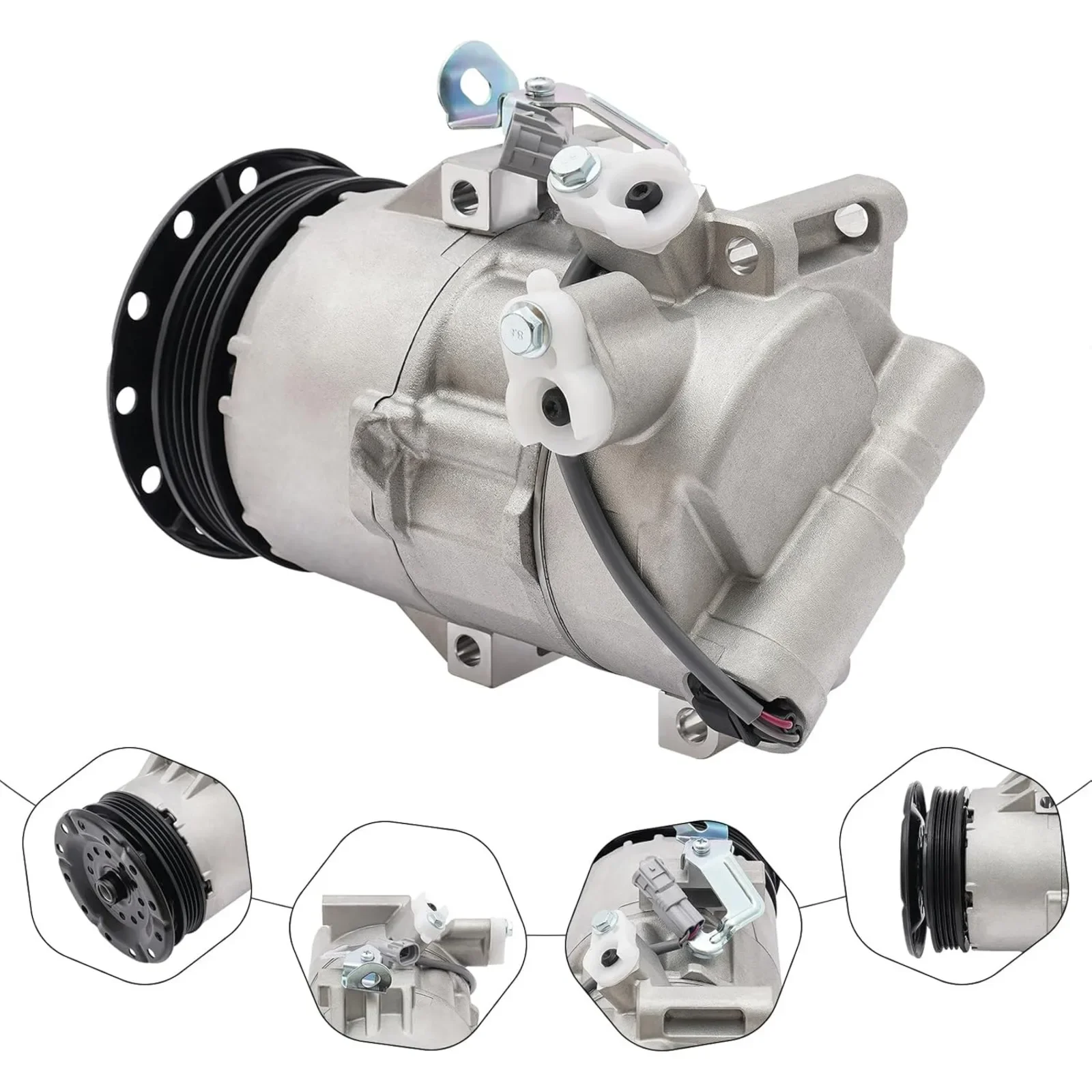 A/C Compressor W/Clutch Fits For 2004 2005 2006 Scion xA xB 1.5L AC compressor Air Conditioner Compressor CO 11034C
A/C Compressor W/Clutch Fits For 2004 2005 2006 Scion xA xB 1.5L AC compressor Air Conditioner Compressor CO 11034C