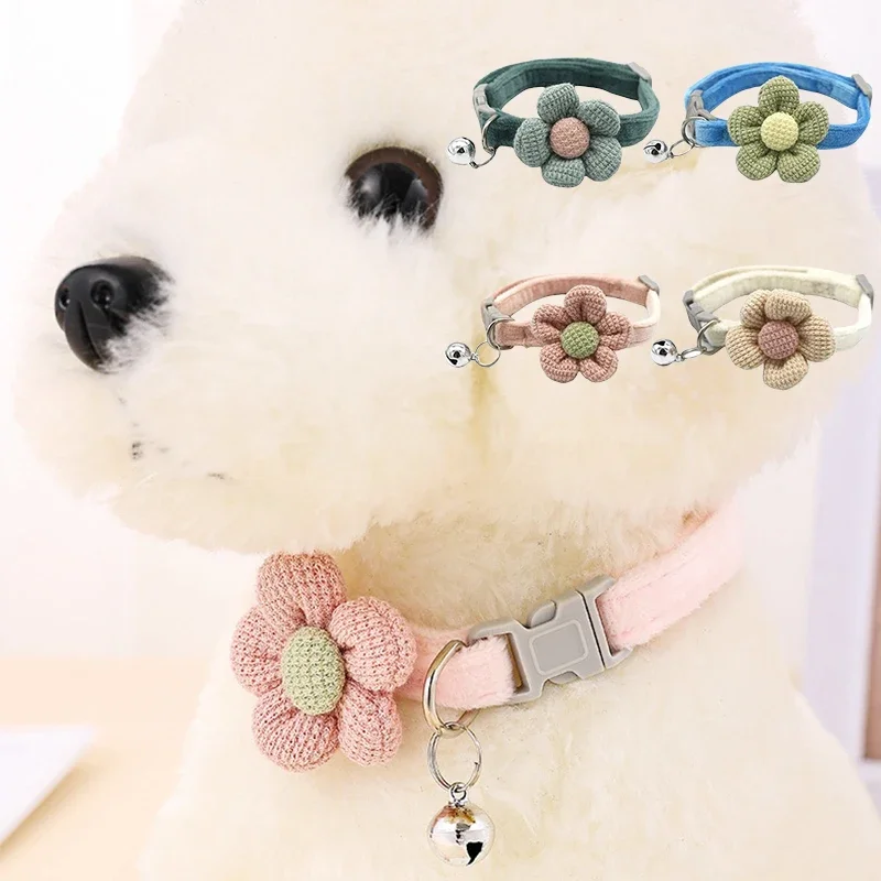 Cat Collar with Cute Flower Adjustable Buckle Cat Collar Bell Collar Cat Small Pet Supplies Kitten Collar Small Dog Pet Supplies
Cat Collar with Cute Flower Adjustable Buckle Cat Collar Bell Collar Cat Small Pet Supplies Kitten Collar Small Dog Pet Supplies