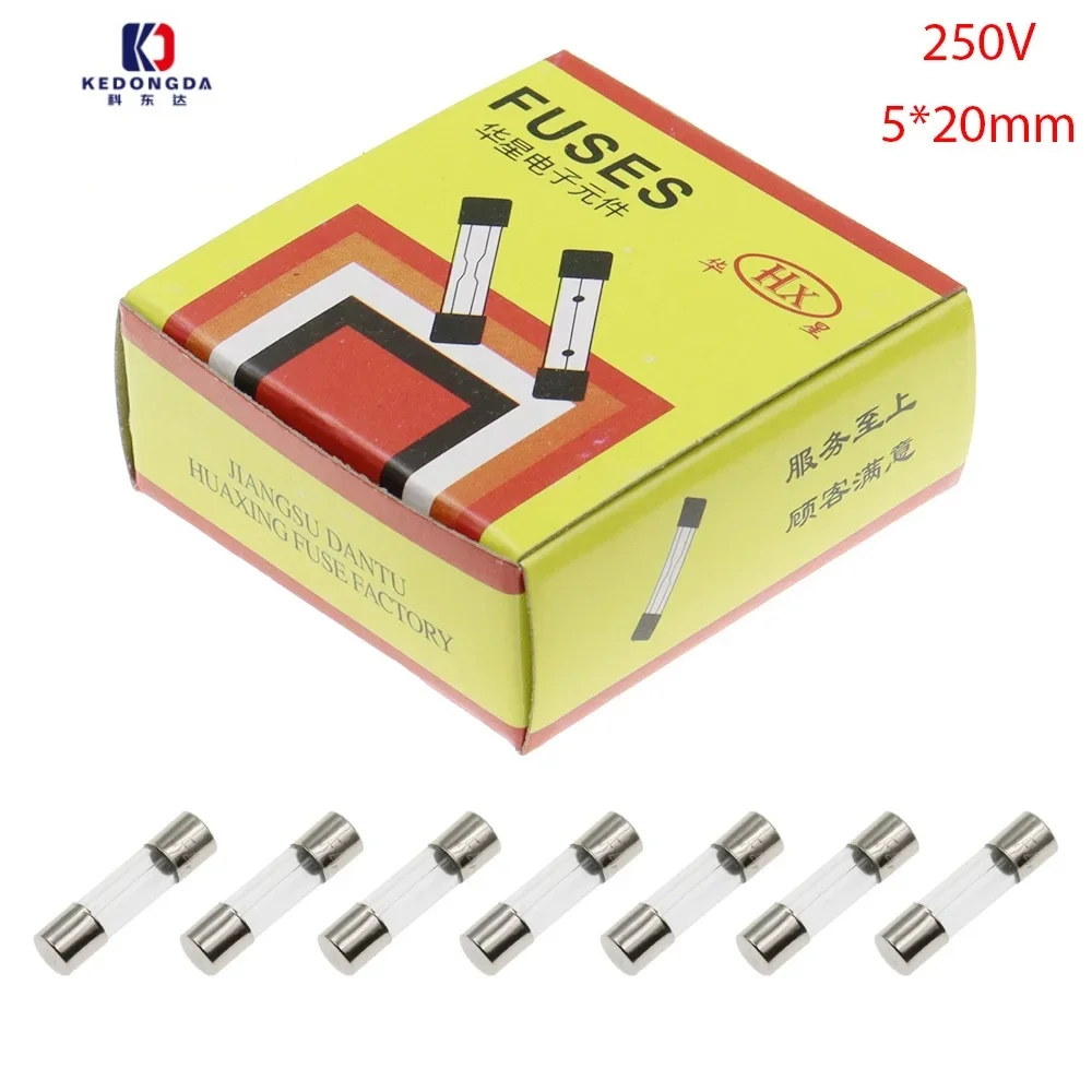 100PCS 5X20MM Fast-blow Glass Fuses Assorted Kit 5*20mm 250V 0.2A 0.5A 1A 2A 3A 4A 5A 6A 8A 10A 15A 20A 25A 30A AMP Tube Fuses
100PCS 5X20MM Fast-blow Glass Fuses Assorted Kit 5*20mm 250V 0.2A 0.5A 1A 2A 3A 4A 5A 6A 8A 10A 15A 20A 25A 30A AMP Tube Fuses