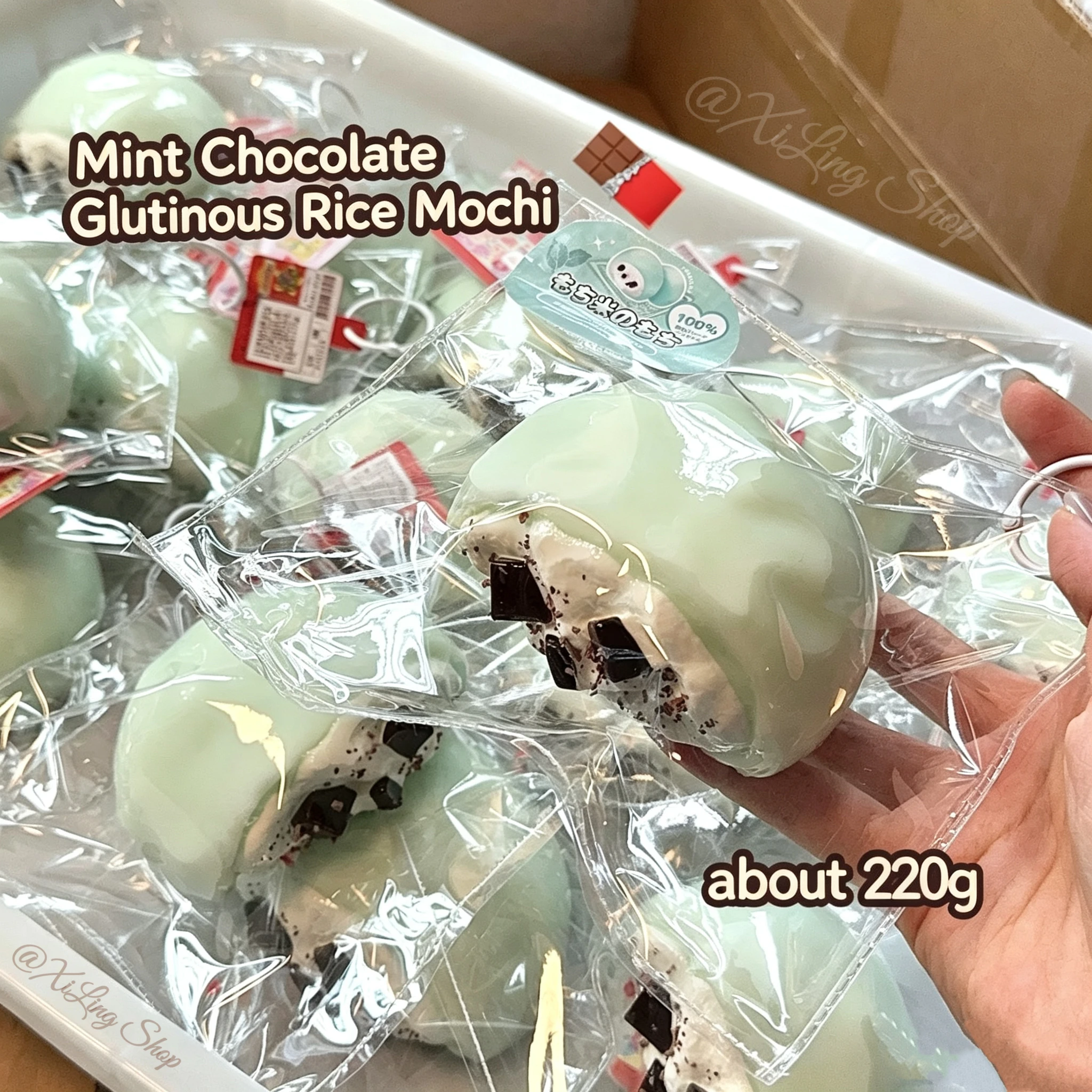 1Pc Taba Squishy with Yogurt Puree/Butter texture - Mint/Strawberry Chocolate Glutinous Rice Mochi shaped to relieve stress
1Pc Taba Squishy with Yogurt Puree/Butter texture - Mint/Strawberry Chocolate Glutinous Rice Mochi shaped to relieve stress
