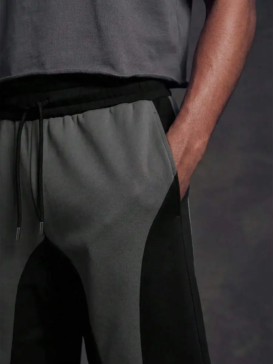 Curved Splice Contrast Color Outdoor Sports Shorts
Curved Splice Contrast Color Outdoor Sports Shorts