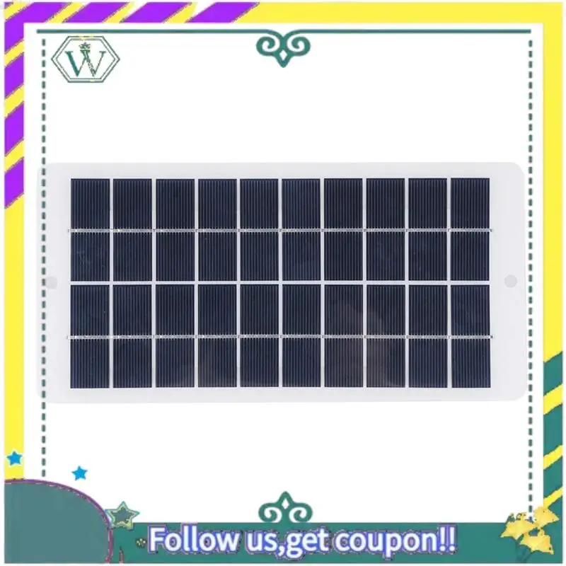 NEW 4.5W 5V Solar Charging Panel Outdoor Solar Charger Suitable For Mobile Phone Mobile Power Bank
NEW 4.5W 5V Solar Charging Panel Outdoor Solar Charger Suitable For Mobile Phone Mobile Power Bank