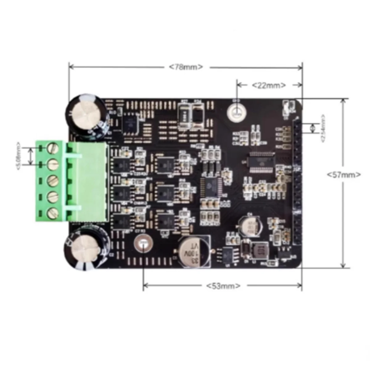 DC 6-80V BLDC 3-Phase DC Brushless Motor Controller PWM High Power 1600W 20A Hall Motor Control Driver Board jasmine
DC 6-80V BLDC 3-Phase DC Brushless Motor Controller PWM High Power 1600W 20A Hall Motor Control Driver Board jasmine