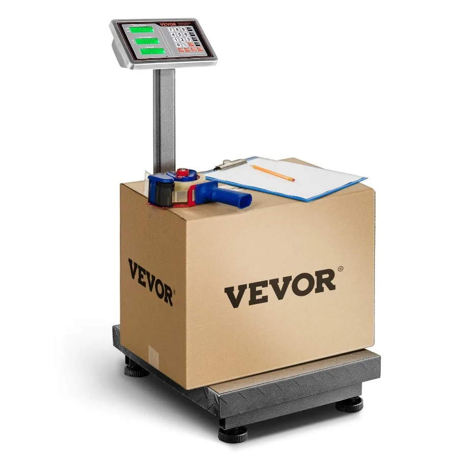 Computing Digital Platform Scale 660 lbs Load 0.1 lbs Accuracy Computing Floor Scale with LB KG Tare Price Calculator Stainles
Computing Digital Platform Scale 660 lbs Load 0.1 lbs Accuracy Computing Floor Scale with LB KG Tare Price Calculator Stainles