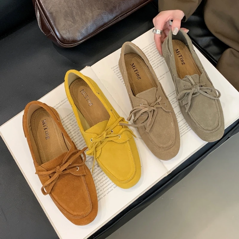 AIYUQI Women's Beanie Shoes British Style 2025 New New Retro Flat Shoes Female Large Size Slip-on Loafers For Women
AIYUQI Women's Beanie Shoes British Style 2025 New New Retro Flat Shoes Female Large Size Slip-on Loafers For Women