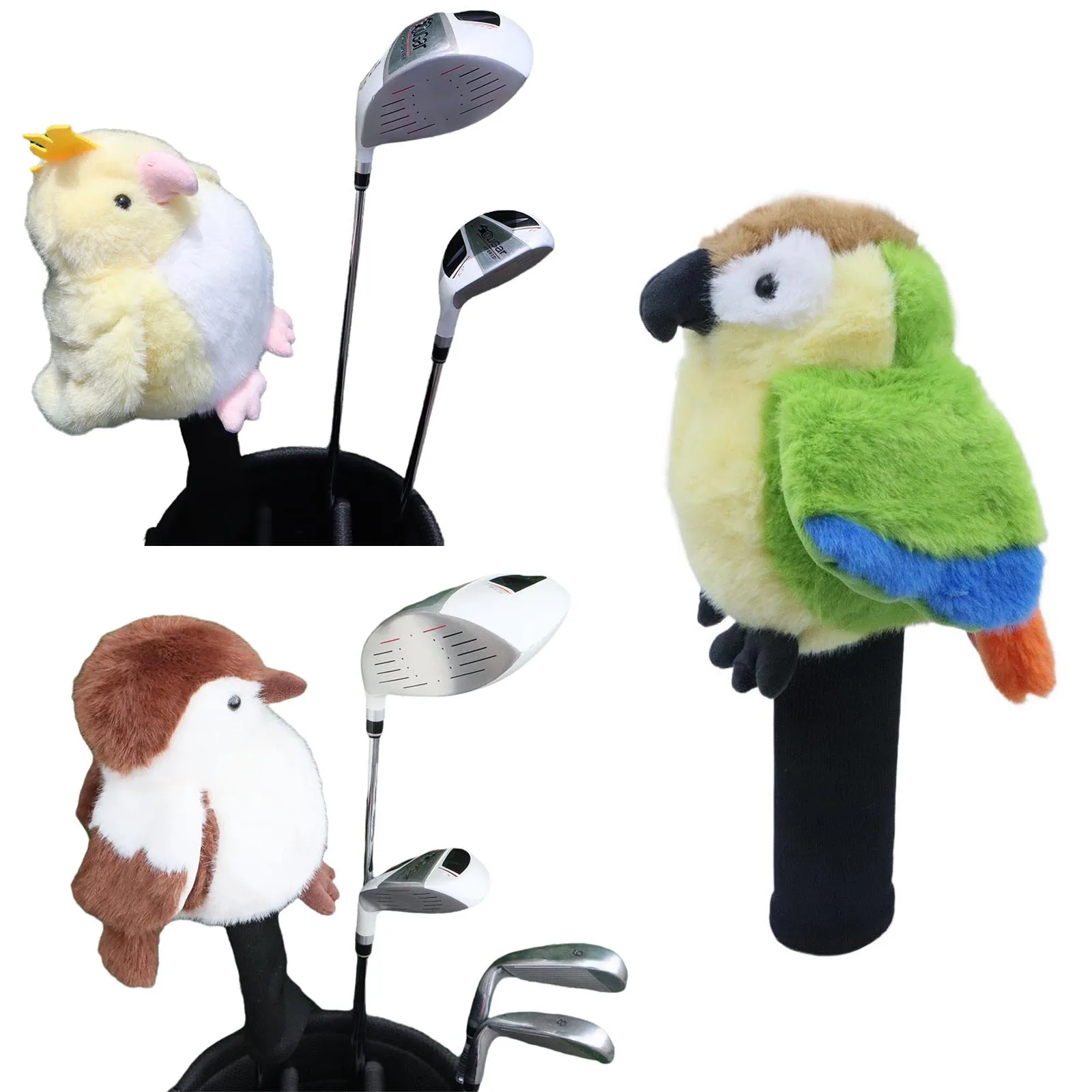 Plush Animal Shaped Golf Club Head Cover Fairway Woods Protective Headcover for Golfing Training Driving Range
Plush Animal Shaped Golf Club Head Cover Fairway Woods Protective Headcover for Golfing Training Driving Range