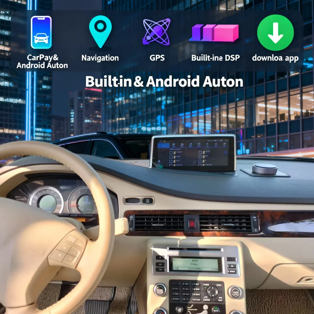 8.8 Inch Touch Screen Android 13 For Volvo S80 V70 2004-2011 Car Stereo Radio Multimedia Player GPS Navigation Head Unit Carplay
8.8 Inch Touch Screen Android 13 For Volvo S80 V70 2004-2011 Car Stereo Radio Multimedia Player GPS Navigation Head Unit Carplay