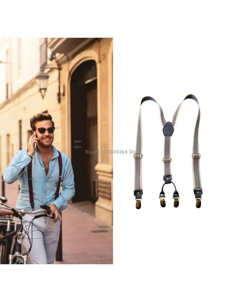 Classical Y Back Suspenders Slip Resistant Design Durable Elastic Strap Unisex Use
Classical Y Back Suspenders Slip Resistant Design Durable Elastic Strap Unisex Use