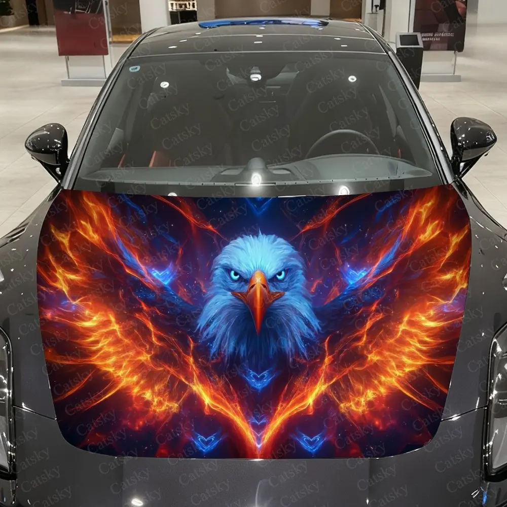 Starry Love Eagle Soul Car Vinyl Wrap, PVC Material Waterproof Car Hood Sticker, Self-Adhesive Scratch-Resistant Stickers for En
Starry Love Eagle Soul Car Vinyl Wrap, PVC Material Waterproof Car Hood Sticker, Self-Adhesive Scratch-Resistant Stickers for En