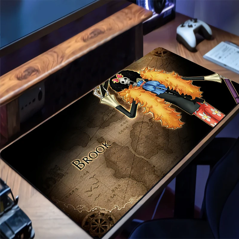 Mouse Pad Gamer Anti-slip Anime Desk Mat Gaming PC Accessories Tablet Pad One Piece Brook Large Mousepad Extended Keyboard Mat
Mouse Pad Gamer Anti-slip Anime Desk Mat Gaming PC Accessories Tablet Pad One Piece Brook Large Mousepad Extended Keyboard Mat