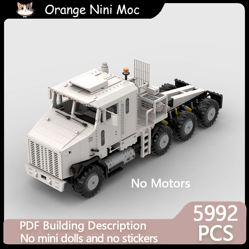City Car Model MOC Building Bricks Military White Truck M1070 Modular Technology Gifts Holiday Assemble Children Toys Suit
City Car Model MOC Building Bricks Military White Truck M1070 Modular Technology Gifts Holiday Assemble Children Toys Suit
