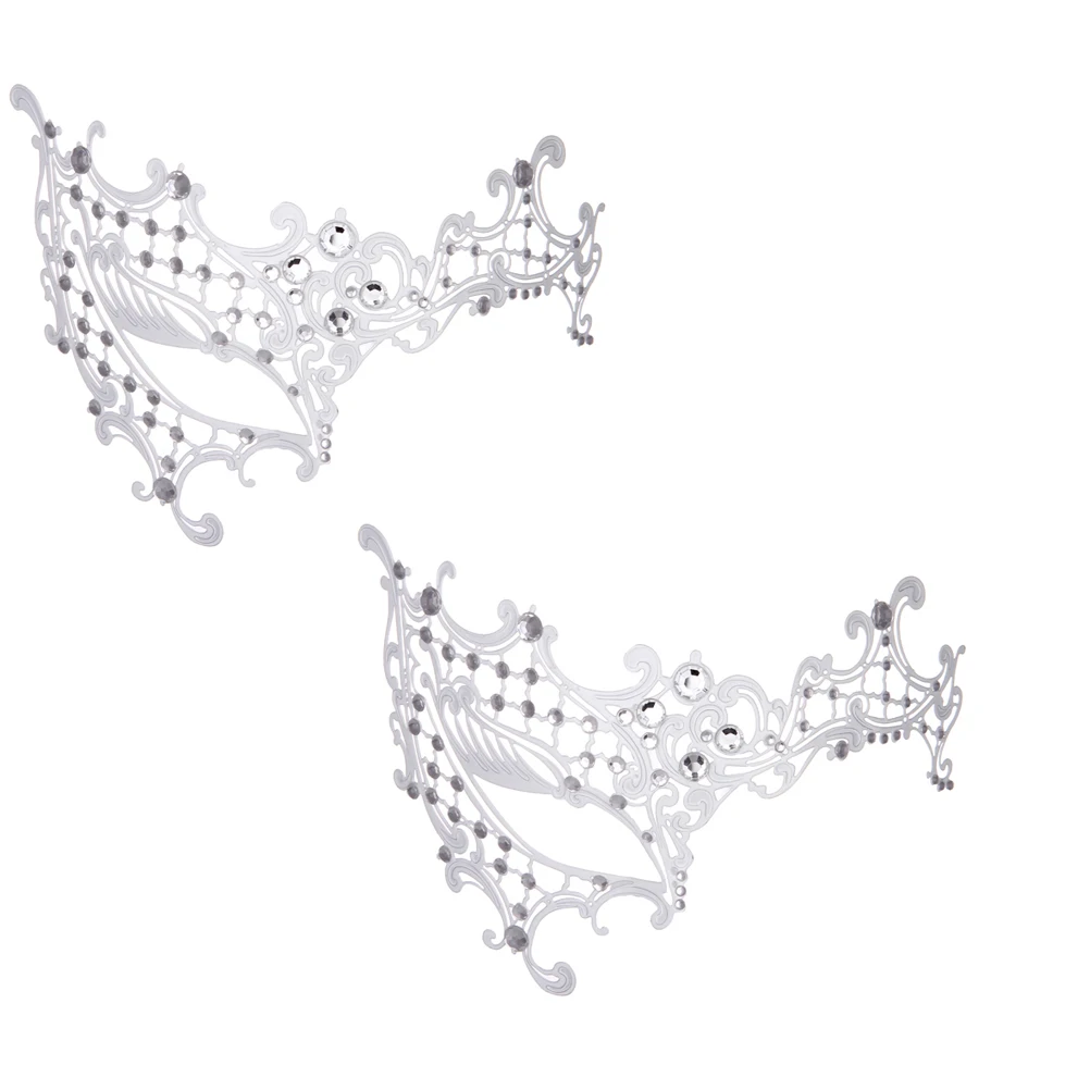 Half Face Silver Mask Cosplay Party Diamond Elegant Metal Beautiful Lace Pattern
Half Face Silver Mask Cosplay Party Diamond Elegant Metal Beautiful Lace Pattern