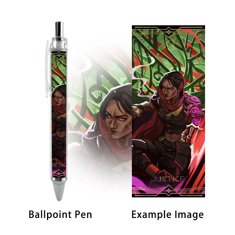 4PCS Just Ice VI Ballpoint Pen League of Legends Black Refill Arcane Game Stationery Tarot Card Pattern Caneta Kids Supplies
4PCS Just Ice VI Ballpoint Pen League of Legends Black Refill Arcane Game Stationery Tarot Card Pattern Caneta Kids Supplies