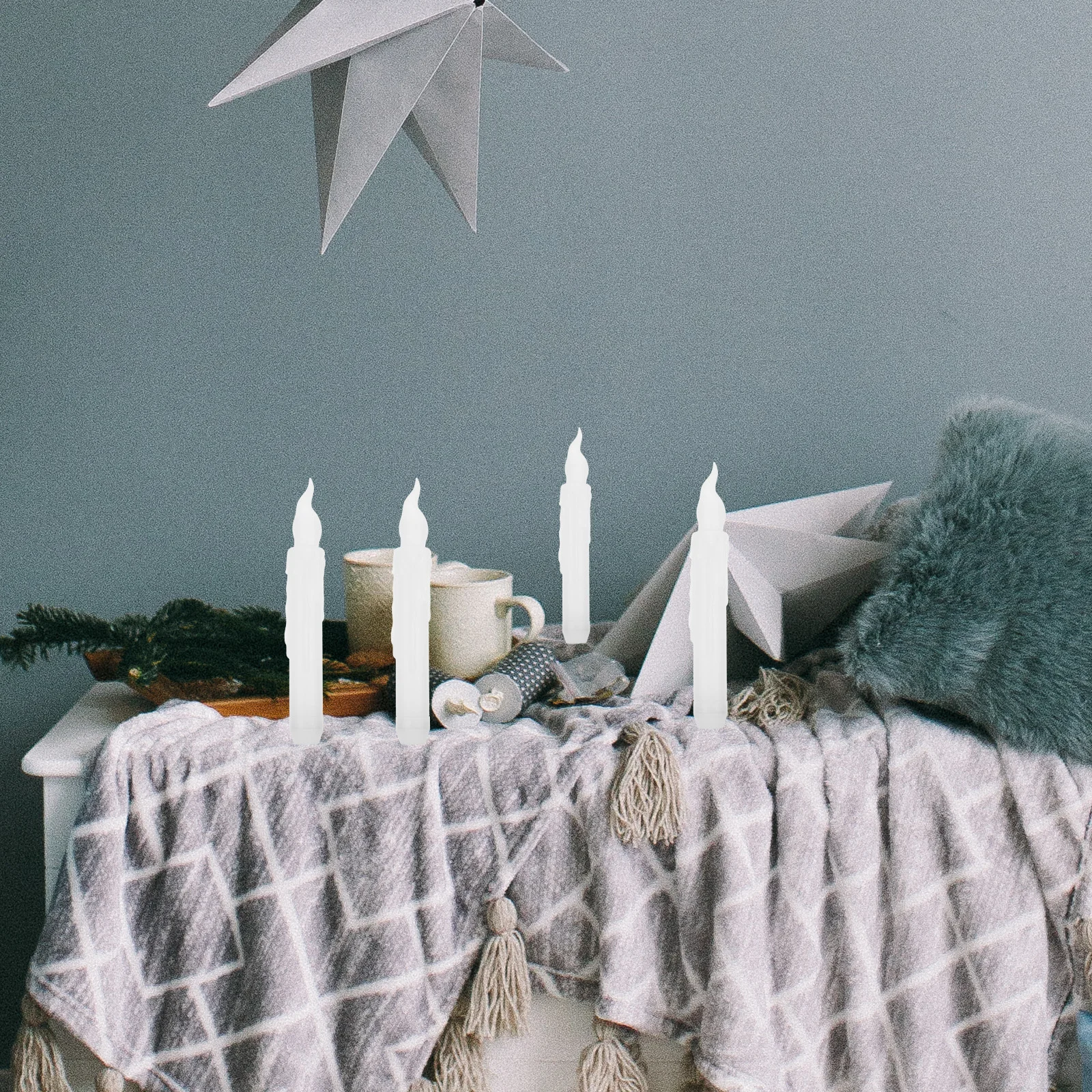 6pcs Strip Tabletop Light Candles Decorative Plastic LED Night Light Flickering Candlestick Xmas Bedroom Home Store
6pcs Strip Tabletop Light Candles Decorative Plastic LED Night Light Flickering Candlestick Xmas Bedroom Home Store