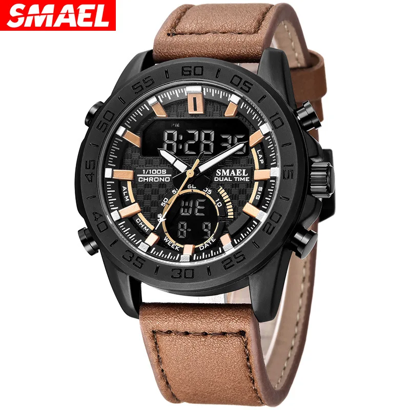 Smael Casual Digital Watch Simple Belt Waterproof Simple Men's Multifunctional Electronic Watch
Smael Casual Digital Watch Simple Belt Waterproof Simple Men's Multifunctional Electronic Watch