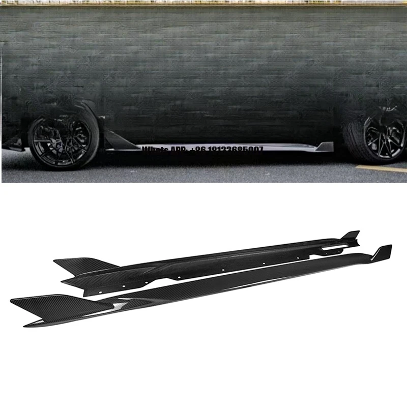 Dry Carbon Fiber SQ Style Car Side Skirt for BMW G22 G23 Coupe 2021 2022 Body Kit 100% Fitment Side Skirts
Dry Carbon Fiber SQ Style Car Side Skirt for BMW G22 G23 Coupe 2021 2022 Body Kit 100% Fitment Side Skirts