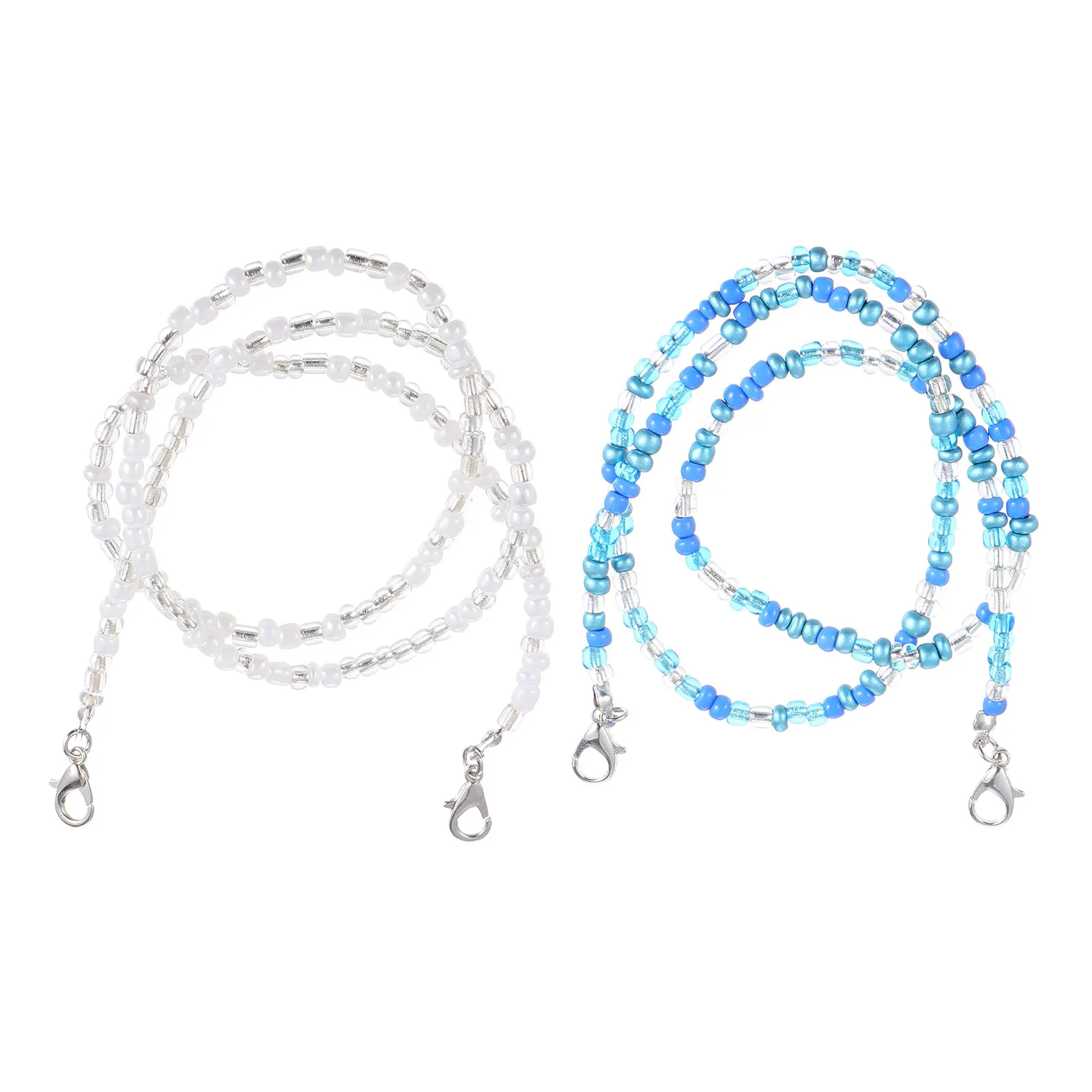 2Pcs Mask Anti lost Lanyard Eyeglass Chain Lightweight Hanging Neck Accessories For Glasses Practical Use Durable Material
2Pcs Mask Anti lost Lanyard Eyeglass Chain Lightweight Hanging Neck Accessories For Glasses Practical Use Durable Material