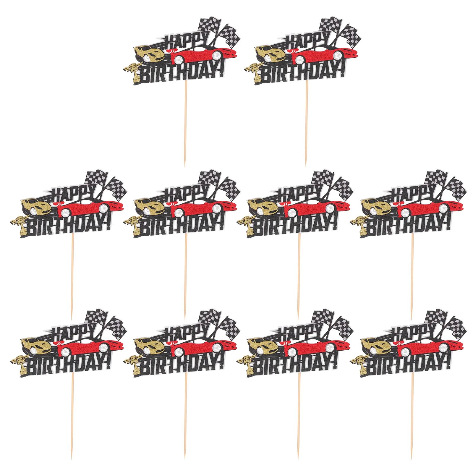 10 Pcs Racing Car Cake Decorations Birthday Party Supplies Reusable Cake Toppers Cupcake Picks Cars Theme Celebrations
10 Pcs Racing Car Cake Decorations Birthday Party Supplies Reusable Cake Toppers Cupcake Picks Cars Theme Celebrations