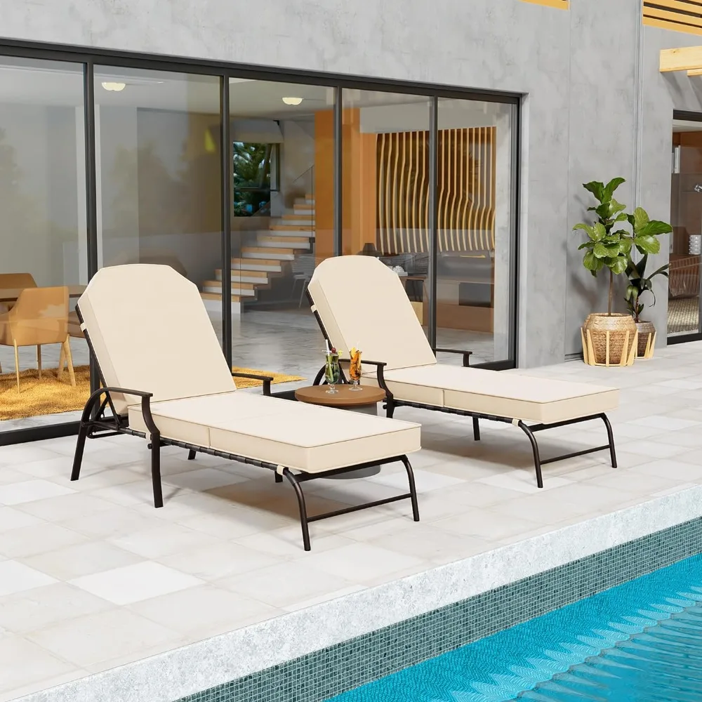 Outdoor Chaise Lounge Chair, Comfortable Patio Lounges Chairs, Elegant Chaise Lounger Chairs for Relaxation, Lounge Chair
Outdoor Chaise Lounge Chair, Comfortable Patio Lounges Chairs, Elegant Chaise Lounger Chairs for Relaxation, Lounge Chair