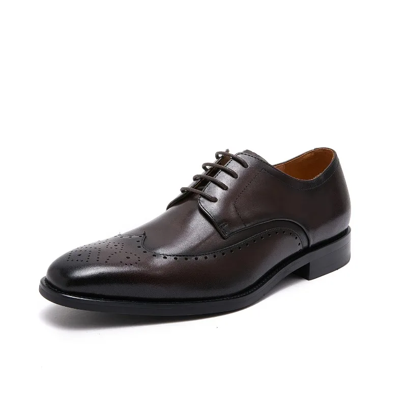 Vintage Mens Brogues Dress Shoes Luxury Handmade Quality Comfortable 2026 Autumn Fashion New Elegant Wedding Social Shoes Man
Vintage Mens Brogues Dress Shoes Luxury Handmade Quality Comfortable 2026 Autumn Fashion New Elegant Wedding Social Shoes Man