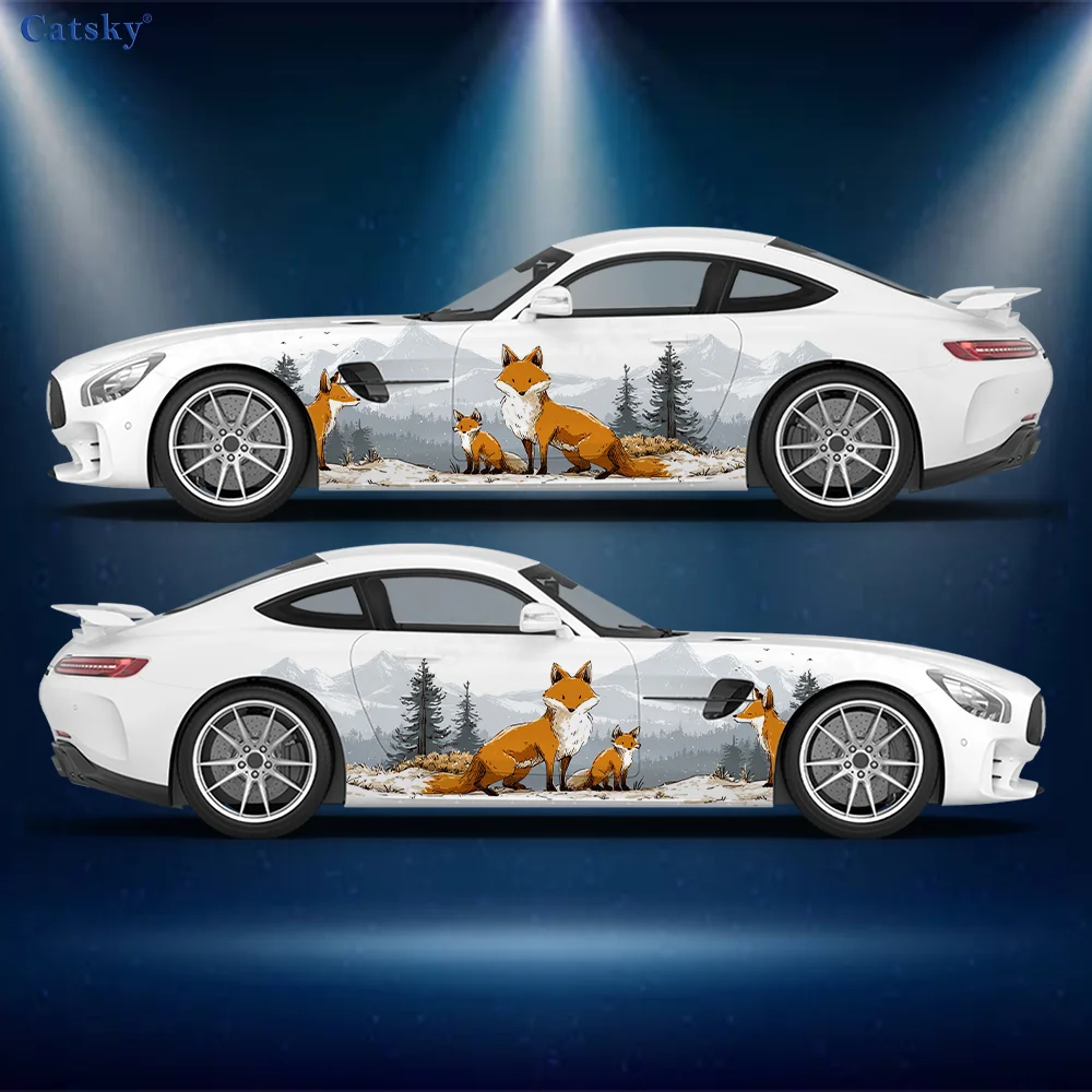 Animal Red Fox Forest Car Vinyl Wraps Decal Self-adhesive PVC Sticker Suitable for Trucks SUV Decoration Auto Accessories Gift
Animal Red Fox Forest Car Vinyl Wraps Decal Self-adhesive PVC Sticker Suitable for Trucks SUV Decoration Auto Accessories Gift