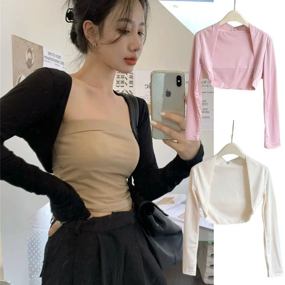 Solid Color Modal Arm Shawl Long Sleeve Top Summer Thin Women Crop Top Sun Protection Ice Silk Cardigan Summer UV Ladies Top
Solid Color Modal Arm Shawl Long Sleeve Top Summer Thin Women Crop Top Sun Protection Ice Silk Cardigan Summer UV Ladies Top