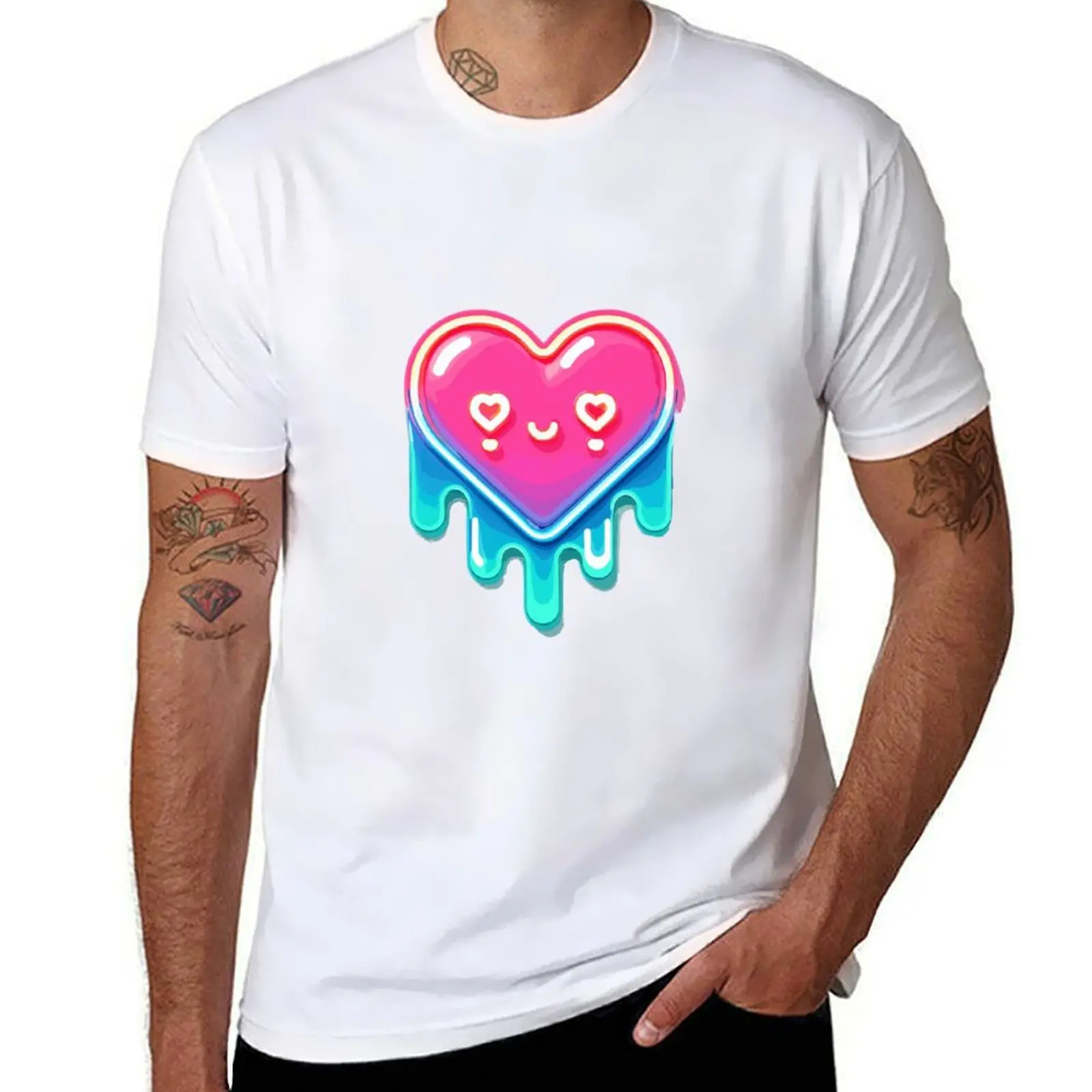 for t 100% vintage tshirt cotton Neon Melting man shirts anime for Heart man T-Shirt t graphic shirts
for t 100% vintage tshirt cotton Neon Melting man shirts anime for Heart man T-Shirt t graphic shirts