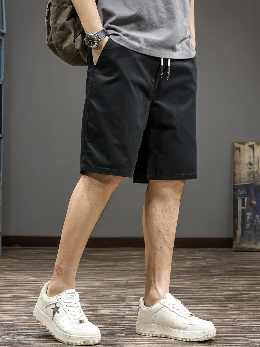 Casual Cotton Workwear orts Men's Summer Thin Loose Straight Leg Khaki Color Leisure Sports Pure Cotton Outdoor Wear Five-Q...
Casual Cotton Workwear orts Men's Summer Thin Loose Straight Leg Khaki Color Leisure Sports Pure Cotton Outdoor Wear Five-Q...