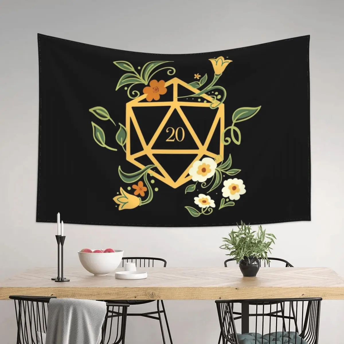 Plant Lovers Polyhedral D20 Dice Tabletop RPG Tapestry Wall Hanging Decoration For Rooms Tapestry
Plant Lovers Polyhedral D20 Dice Tabletop RPG Tapestry Wall Hanging Decoration For Rooms Tapestry