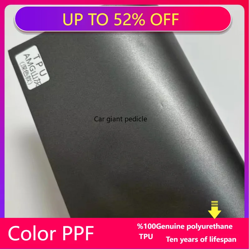 matte Dark gray TPUP Auto-Repair Anti Scratch Clear Grey matte paint ppf TPU 7.5mil /TPU PPF Car Paint Protection Film
matte Dark gray TPUP Auto-Repair Anti Scratch Clear Grey matte paint ppf TPU 7.5mil /TPU PPF Car Paint Protection Film