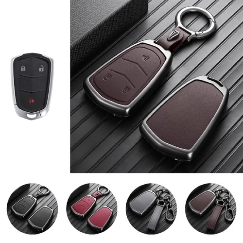 A+ Zinc Alloy Leather Car Key Case Cover For Cadillac XT5 Escalade ATS XTS CTS SRX
A+ Zinc Alloy Leather Car Key Case Cover For Cadillac XT5 Escalade ATS XTS CTS SRX