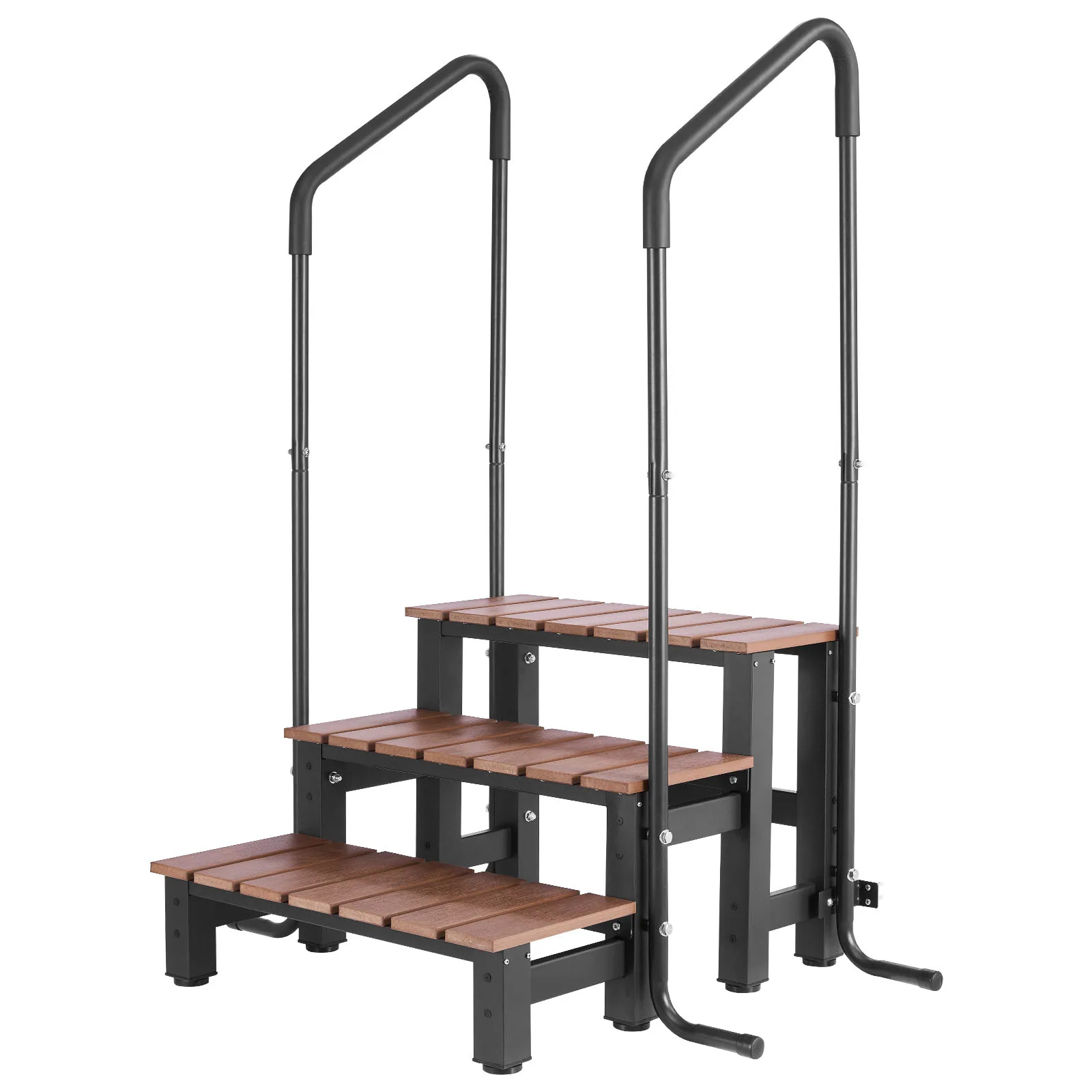 SucceBuy 550 lbs Hot Tub Steps with Handrail 3-Step 25.2 inch Wide Above-Ground/Inflatable Pool Ladder for Porch Patio Trailers
SucceBuy 550 lbs Hot Tub Steps with Handrail 3-Step 25.2 inch Wide Above-Ground/Inflatable Pool Ladder for Porch Patio Trailers