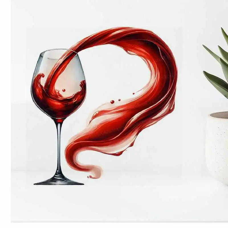 Elegant Pour Wine Design Wine Stickers for Winery Dining Room Living Room Cabinet Refrigerator - Home Decor Decal Stickers AA293
Elegant Pour Wine Design Wine Stickers for Winery Dining Room Living Room Cabinet Refrigerator - Home Decor Decal Stickers AA293