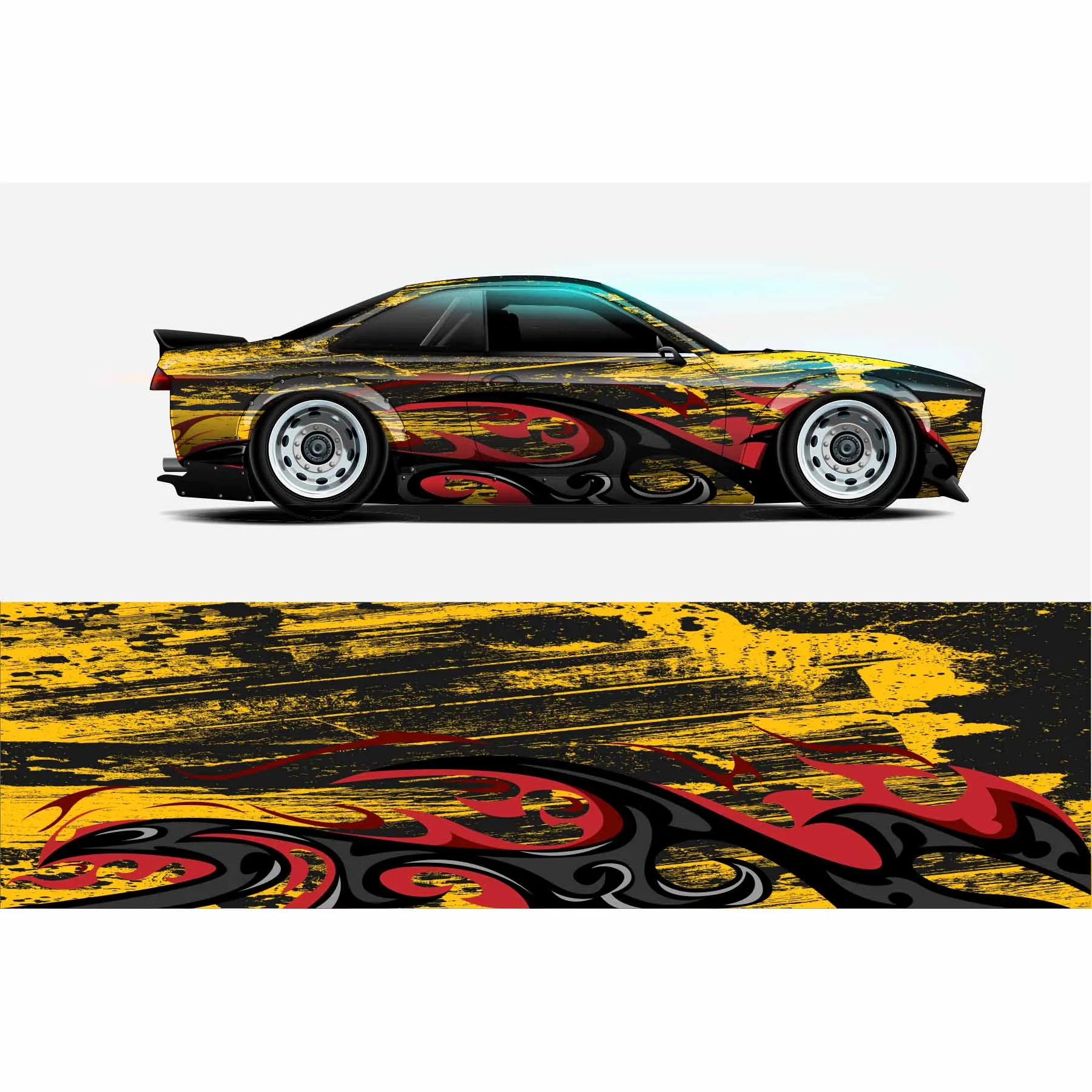 Doodle Racing Car Full Wrap Sticker Car Decal Decorative Cut Body Racing Graphic Decal Vinyl Wrap Modern Design Red Retro
Doodle Racing Car Full Wrap Sticker Car Decal Decorative Cut Body Racing Graphic Decal Vinyl Wrap Modern Design Red Retro