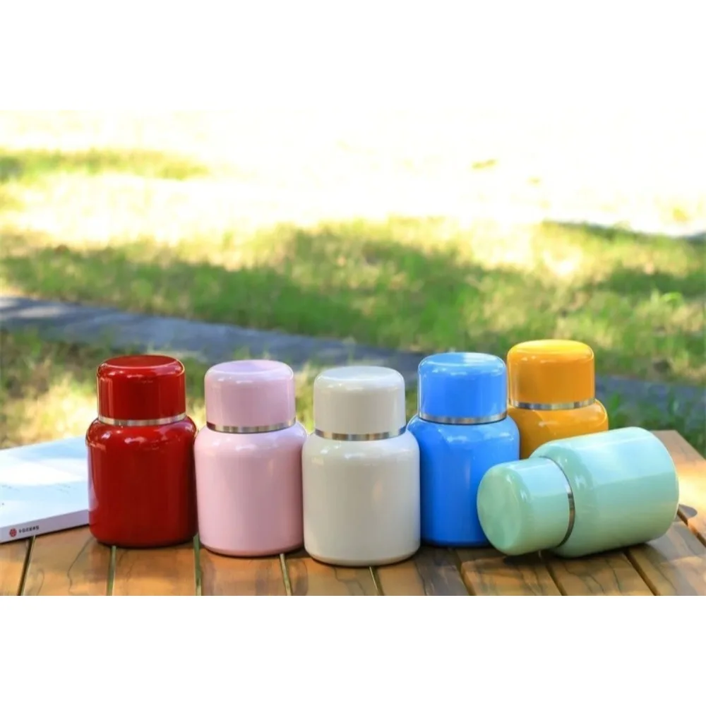 316 Stainless Steel Double-layer Thermos Portable Solid Color Premium Water Cup Cute Mini Accompanying Pocket Cup
316 Stainless Steel Double-layer Thermos Portable Solid Color Premium Water Cup Cute Mini Accompanying Pocket Cup