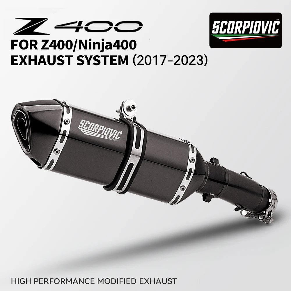 Для Ninja400 z400 2017-2023 мотоциклетные выхлопные системы побега, модифицированное соединение, надеваемая труба среднего звена, глушитель 51 мм
Для Ninja400 z400 2017-2023 мотоциклетные выхлопные системы побега, модифицированное соединение, надеваемая труба среднего звена, глушитель 51 мм